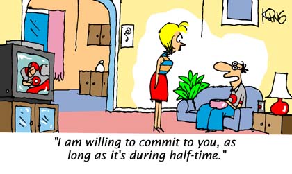 Half Time - Funny Cartoons