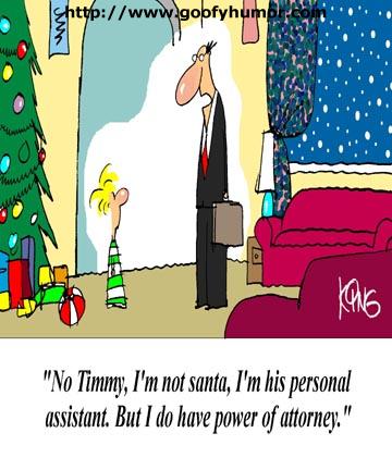 Santa's Assistant - Funny Cartoons