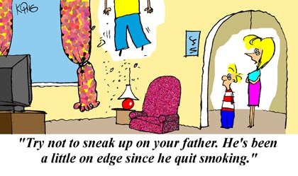 Funny Cartoon - Sneak Up