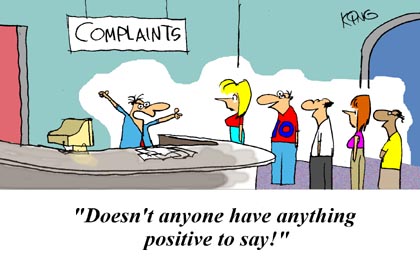 Funny Cartoon - Complaints