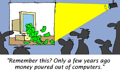 Funny Cartoon - Money