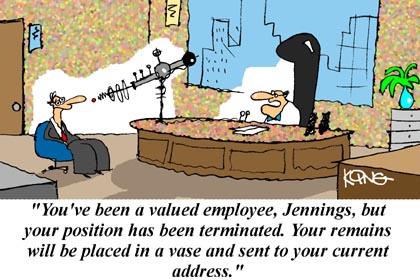 Funny Cartoon - A Vase