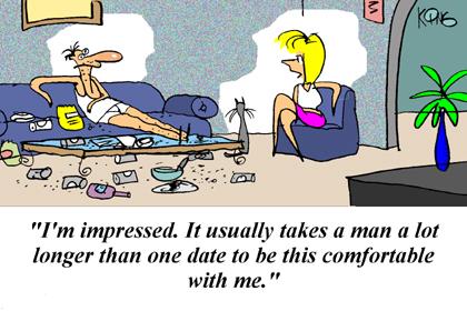 Funny Cartoon - Impressed