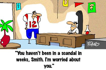 No Scandal - Funny Cartoons