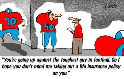 Funny Cartoon - Life Insurance