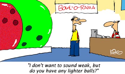 Funny Cartoon - Lighter Balls