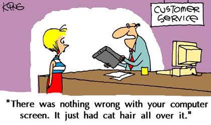 Cat Hair - Funny Cartoons