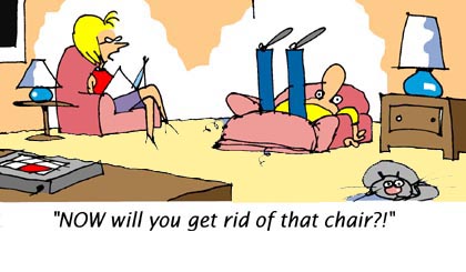 Chair - Funny Cartoons