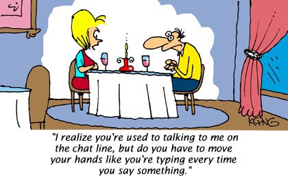 Chat Line - Funny Cartoons